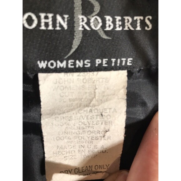 John Roberts Short Sleeve Square Neck Stretch Sheath Black Midi Dress Sz 16w P - Picture 5 of 6